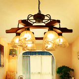 实木灯具地中海欧式客厅吊灯大气大灯卧室新品美式乡村大厅灯饰