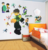 卡通动漫人物儿童房背景墙贴画男孩卧室床头创意海贼王墙壁装饰贴