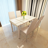 全国邮北京家具加厚热弯钢化玻璃餐桌椅子餐厅桌子餐台饭桌