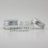 厂家直销Y 5G透明厚底膏霜瓶,眼霜瓶眼线膏分装玻璃瓶,可配内盖
