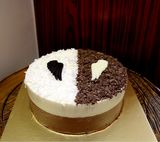 树家烘焙黑白巧克力慕斯蛋糕南宁生日约会　纯手工无添加进口原料