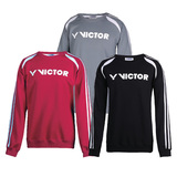 2015正品胜利VICTOR羽毛球服针织圆领长袖T恤T-5209长裤5288/5284