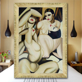世界名家塔玛拉油画 人体艺术油画 裸画 欧式人物画人体艺术 裸女