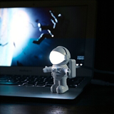 魔尚创意新款正品太空人声控LED小夜灯 时尚usb电脑键盘灯小礼品
