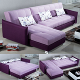 小户型沙发床组合 可拆洗沙发床1.8 布艺多功能储物沙发床可折叠