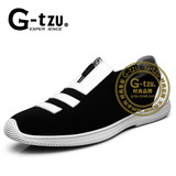 GTZU 年新款韩式休闲平跟圆头男士懒人鞋潮流纯色低帮鞋8290