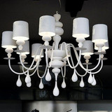 北欧式后现代创意个性葫芦水滴吊灯大气奢华别墅卧室餐厅客厅灯具