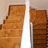 进口尼龙印花地毯定做楼梯毯 楼梯垫 踏步垫楼梯防滑免胶自粘满铺