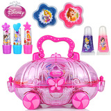 Disney迪士尼正品公主彩妆盒儿童化妆品套女孩过家家玩具生日礼物