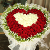 全国送花99朵蓝红玫瑰花束合肥鲜花速递同城上海深圳广州福州花店