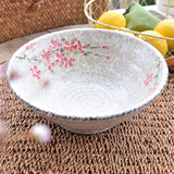 樱花大汤碗陶瓷面碗加厚拉面碗家用浓汤碗日式水煮碗景德镇瓷餐具