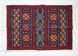 印度克什米尔纯手工编织纯羊毛挂毯/地毯(60cm*90cm)
