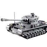 高博乐高博乐积木军事野战部队人仔拼装坦克塑料拼插模型玩具男孩