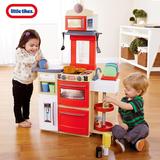 专柜美国小泰克多功能折叠便携厨房儿童过家家套装环保做饭玩具