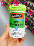 澳洲代购Swisse绿咖啡豆Green Coffee Bean绿色瘦身燃脂塑身 60粒