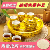 特价 茶具套装青花瓷整套 景德镇双层陶瓷功夫茶杯茶海花茶壶茶艺