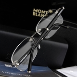 2016新款正品Montblanc/万宝龙近视眼镜架女 超轻光学眼镜框无框