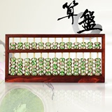 中国传统文化计算器 传承纪念型工艺制品 纯手工古法琉璃珠算盘