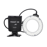 Aputure/爱图仕HN100微距环形闪光灯 环形微距摄影LED灯尼康专用