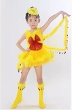 儿童动物表演服装 春节演出舞台服饰 男女童卡通动物小鸟小鸡衣服