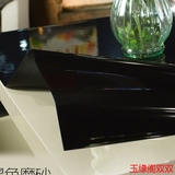 可定制黑色白色磨砂PVC 防水免洗软玻璃餐桌垫茶几桌布水晶板台布