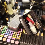 新款包邮pc化妆包abs旅行洗漱包手拿包收纳包便携高档防水迷你包