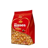 年货kisses好时榛仁牛奶巧克力袋装500g 好时之吻婚庆散装喜糖果