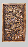 东阳木雕香樟木长方形挂件镂空装饰 客厅摆件实木雕刻工艺品特价