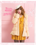 [转卖]乐町2014冬装新款正品剪标日系甜美女装闪闪亮片羽绒