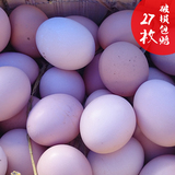 正宗农家土鸡蛋自养草鸡蛋新鲜安全宝宝辅食鸡蛋 翔龙山散装27枚
