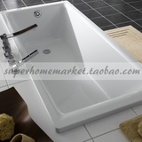 正品德国进口Kaldewei卡德维1.7米搪瓷钢板浴缸652嵌入式1米7方