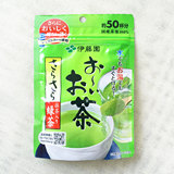 代理专用日本伊藤园抹茶 纯天然抹茶茶叶绿茶速溶茶粉 40g/50杯。