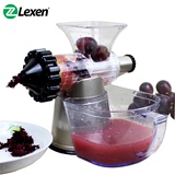 LEXEN手动榨汁机原汁机手摇婴儿果汁机家用小型榨汁器小麦草麦苗