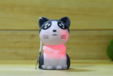 M3卡通小猫创意礼品彩色LED灯蓝牙音箱 迷你便携式手机无线小音响