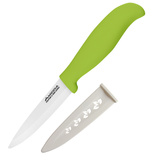 美帝亚陶瓷刀 4寸水果刀削皮器便携刀辅食刀切片刀厨房刀具送刀鞘