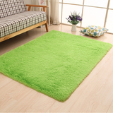 【定制】加厚丝毛纯色地毯卧室客厅茶几防滑床边毯可机洗 可定做