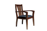 美国红橡木全实木家具书房系列老板椅大班椅现代中式风格
