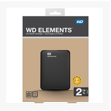 WD/西部数据 新E元素2T USB3.0 全新国行 移动硬盘