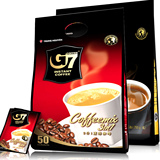 越南进口中原G7浓醇X2咖啡3合1速溶700g+原味800g 共1500g