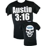 正品美国代购WWE Stone Cold Steve Austin 3:16冷石男短袖T恤