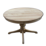 出口欧式西餐桌拉伸餐桌橡木实木外贸原单法式家具