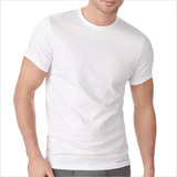 Calvin Klein美国正品代购夏季男士纯棉打底纯色CK短袖圆领T恤V领