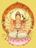 佛菩萨像 高清晰庄严七俱胝准提佛母法相 画像显密佛教 高清图