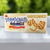 日本进口布尔本法式法式白巧克力夹心小麦饼干媲美白色恋人12枚入