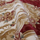 开利地毯 欧式家用客厅地毯茶几地毯 卧室床边地毯质感混纺地毯