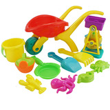 儿童沙滩玩具套装大号沙漏玩沙子挖沙戏水玩具宝宝洗澡决明子工具