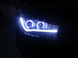 汽车LED灯条光导灯日行灯软灯条眉灯通用高亮度导光条大灯改装