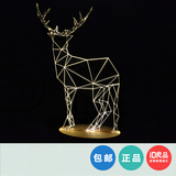 木质简约现代3D氛围立体小夜灯 LED灯 麋鹿 创意生日礼物 卧室
