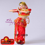 女成人印度舞蹈演出服新疆维吾尔族舞蹈表演服少数民族肚皮舞服装