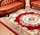 时尚欧式客厅地毯混纺羊毛地毯卧室茶几书房床边满铺图案地毯